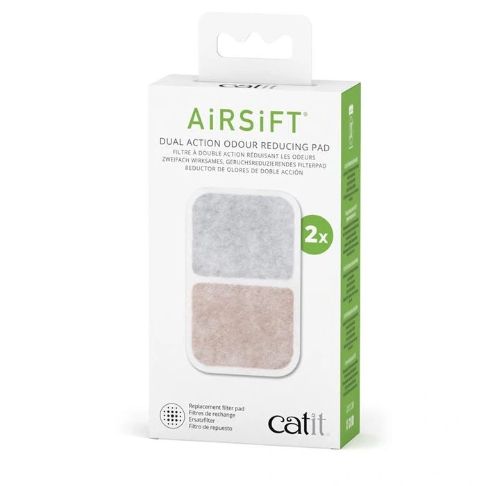 CatIt Airsift Dual Action Filterkassette 2 stk i pakning